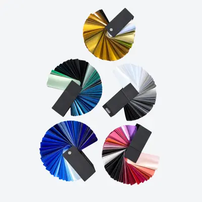 Catálogo de Cores Metalizadas