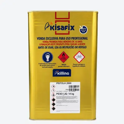 Kisafix Adesivo de Contato Profissional 14kg