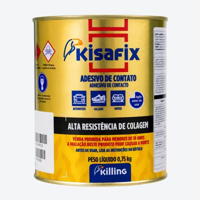 Kisafix BSC Adesivo de Contato 750g