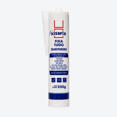 Kisafix Fixa Tudo Transparente 250g