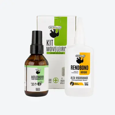 Kit Moveleiro – Adesivo Instantâneo + Acelerador