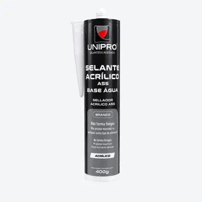 Selante Acrílico Base Água 400g Unipro